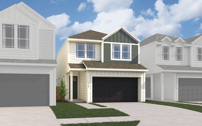 Bradley Floorplan - Elevation A Rendering