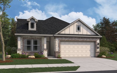 Wilson Floor Plan - Elevation B Rendering