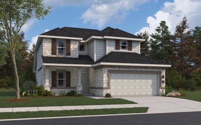 Polk Floor Plan - Elevation C Rendering
