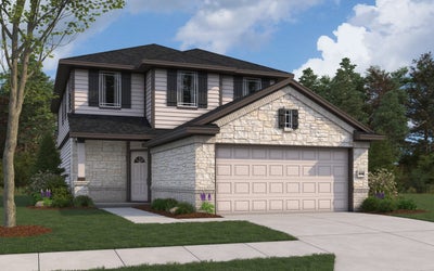 Mansfield - Elevation C - Color Scheme 6