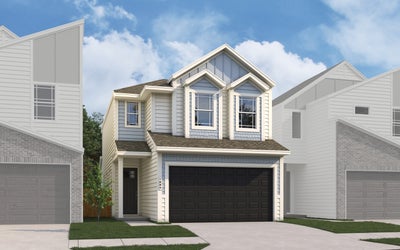 Patton Floorplan - Elevation B Rendering